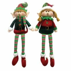 Best reviews of 👍 Santa's Workshop 19" Sitting Elves, Set Of 2 by SantasWorkshop 💯