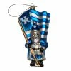 Hot Sale ✨ Santa's Workshop 6" University Of Kentucky Santa With Flag Ornament by SantasWorkshop 😀