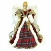 Coupon 😀 Santa's Workshop 16" Red Plaid Angel Tree Topper by SantasWorkshop ✨