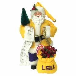 New 🎉 Santa's Workshop 12" LSU Santa by SantasWorkshop 🧨