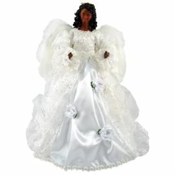 Hot Sale 💯 Santa's Workshop 16" Wedding 👗 Dress Angel Tree Topper by SantasWorkshop ❤️