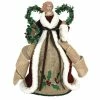 New 🛒 Santa's Workshop 16" Country Poinsettia Angel Tree Topper by SantasWorkshop 🎉