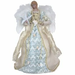 Coupon 🔔 Santa's Workshop 16" Coastal Angel Tree Topper by SantasWorkshop ⭐
