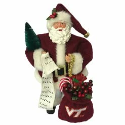 Best deal 😍 Santa's Workshop 12" Virginia Tech Santa by SantasWorkshop 🔥