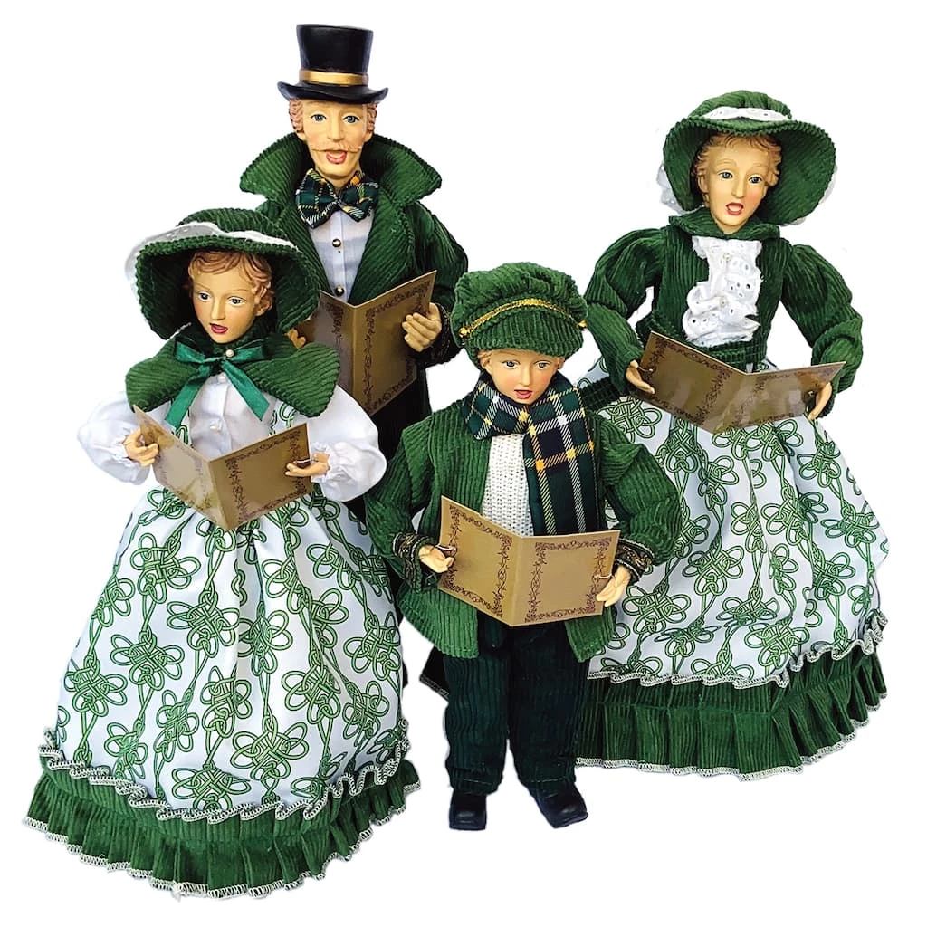 Wholesale ๐ Santa's Workshop 18" Irish Knot Carolers Set by SantasWorkshop ๐