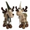 Best Pirce 👏 Santa's Workshop 15" Happy Moose Set by SantasWorkshop 🥰