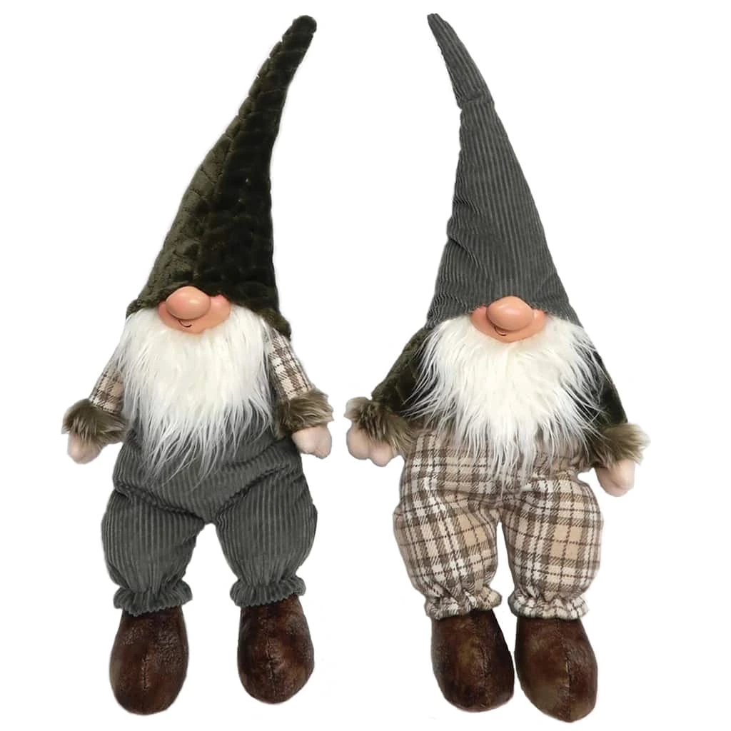 Best deal ๐ Santa's Workshop 16" Sitting Happy Gnomes Set by SantasWorkshop ๐คฉ