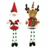 New 🎉 Santa's Workshop 15" 🎄 Christmas Santa & Reindeer Set by SantasWorkshop ✔️