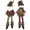 Best deal 🥰 Santa's Workshop 20" Santa & Snowman Patchwork Pals Set by SantasWorkshop 🥰