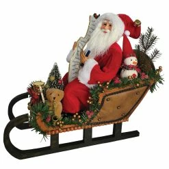 Budget 🔥 Santa's Workshop 17" Santa Sleigh Delivery by SantasWorkshop 🎉