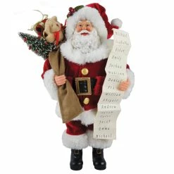 Cheap 👏 Santa's Workshop 12" Santa With List by SantasWorkshop 🤩