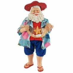 Wholesale 🥰 Santa's Workshop 10" Beach Party Santa Figurine by SantasWorkshop 😀