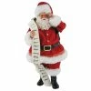 Promo 🧨 Santa's Workshop 10" Traditional Santa with List Figurine by SantasWorkshop ✨