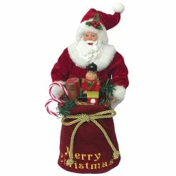 New 🥰 Santa's Workshop 12" Merry ❄ Christmas Claus Figurine by SantasWorkshop 🥰