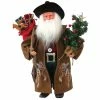 Coupon 😀 Santa's Workshop 15" Ride'M Cowboy Claus Figurine by SantasWorkshop 💯