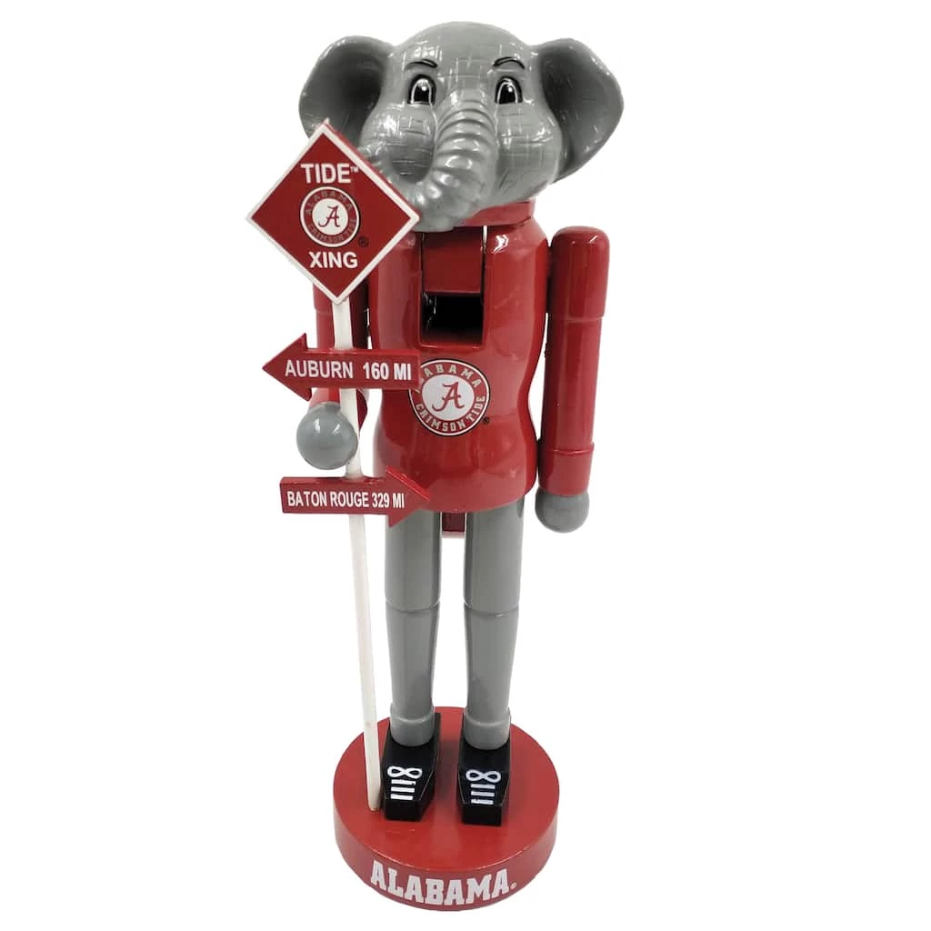 Cheapest ๐ Santa's Workshop 12" NCAA Alabama Crimson Tide Rivalry Nutcracker by SantasWorkshop ๐งจ