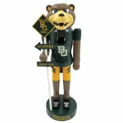Promo ❤️ Santa's Workshop 12'' NCAA Baylor Bears Rivalry Nutcracker by SantasWorkshop 😀