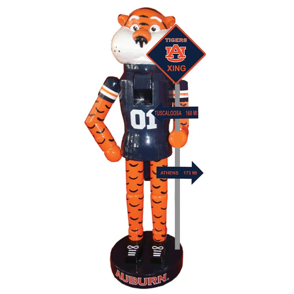 Deals 🛒 Santa's Workshop 12'' NCAA Auburn Tigers Rivalry Nutcracker by SantasWorkshop 👏