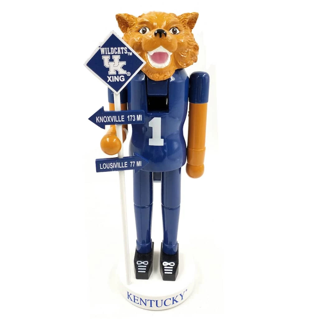 Cheapest ๐ Santa's Workshop 12" NCAA Kentucky Wildcats Rivalry Nutcracker by SantasWorkshop ๐งจ