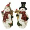 Hot Sale 🌟 Santa's Workshop 11" Snowmen with Cardinal Set by SantasWorkshop ⌛