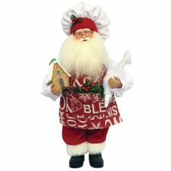 Cheapest 🥰 Santa's Workshop 15" Gingerbread House Santa by SantasWorkshop 🧨