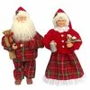 Best Sale 😉 Santa's Workshop 15" Plaid Pajama Clauses Set by SantasWorkshop ❤️