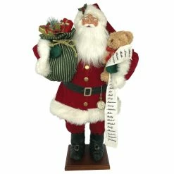 Brand new 👍 Santa's Workshop 36" Loaded Down Santa by SantasWorkshop 🧨