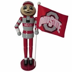Discount 🎉 Santa's Workshop 12" Ohio State Mascot & Flag Nutcracker by SantasWorkshop 🌟