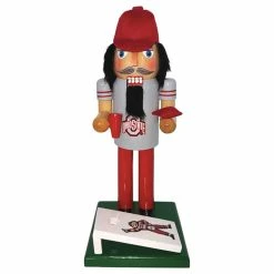 Brand new ❤️ 12'' Ohio State Fan Nutcracker by SantasWorkshop 🧨