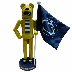 Hot Sale 😉 Santa's Workshop 12" Penn State Mascot & Flag Nutcracker by SantasWorkshop 🔥