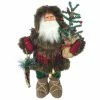 Deals 🤩 Santa's Workshop 15" Plaid Canoe Woodsman Claus by SantasWorkshop 😍