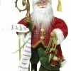 Best Sale 🤩 Santa's Workshop 15" Red Plaid Victorian Claus by SantasWorkshop ✨