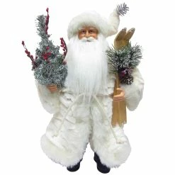 Best Pirce 😀 Santa's Workshop 15" White Winter 🧥 Coat Claus by SantasWorkshop 🎁