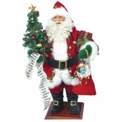 Cheap 💯 Santa's Workshop 25" Merry 🎄 Christmas Claus Figure by SantasWorkshop ❤️