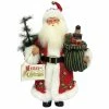 Best Pirce 👍 Santa's Workshop 15.5" Merry ❄ Christmas Santa Claus Figure by SantasWorkshop 🛒