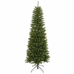 Coupon 🧨 6.5ft. Unlit Slim Artificial 🔔 Christmas Tree by SantasWorkshop 🎁