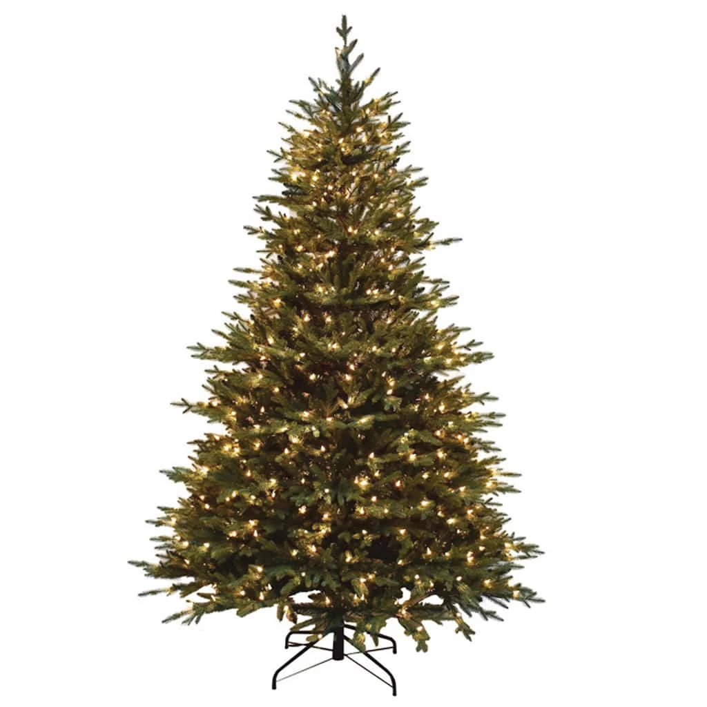 Wholesale ๐ฏ 7.5ft. Pre-Lit Balsam Artificial ๐
Christmas Tree, Clear Lights by SantasWorkshop ๐ฏ