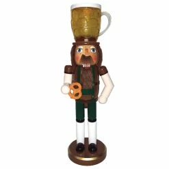 Discount 💯 Santa's Workshop 14" Beer & Pretzel Nutcracker by SantasWorkshop 💯