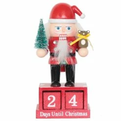 Outlet ⭐ Santa's Workshop 6" Santa Countdown Nutcracker by SantasWorkshop 🔔