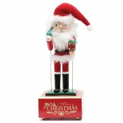 Outlet ⌛ Santa's Workshop 12" Musical Santa Nutcracker by SantasWorkshop 😀