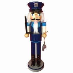 Flash Sale 🥰 Santa's Workshop 14" Policeman Nutcracker by SantasWorkshop ⭐