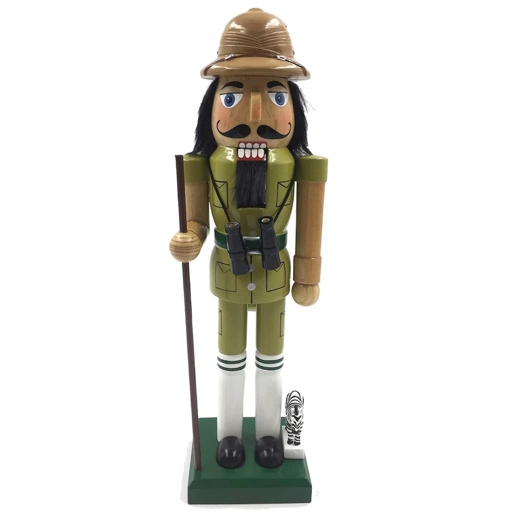 Outlet ๐ Santa's Workshop 13.5" Safari Nutcracker by SantasWorkshop ๐ฅ
