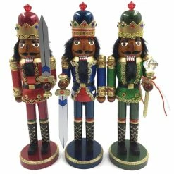 Brand new 🥰 Santa's Workshop 15" Bejeweled King Nutcracker Set by SantasWorkshop 💯