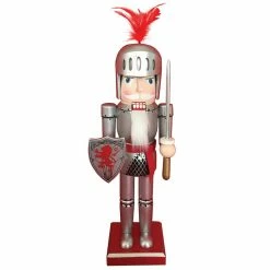 Best deal 🤩 Santa's Workshop 14" Red Lion Knight Nutcracker by SantasWorkshop 🌟