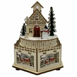Discount ✨ Santa's Workshop 7.75" LED Musical Church by SantasWorkshop 🧨