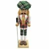 Coupon 🎉 Santa's Workshop 14" Green Plaid Golfer Nutcracker by SantasWorkshop ⭐