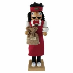 Cheap 👍 Santa's Workshop 14" Barista Nutcracker by SantasWorkshop 🤩