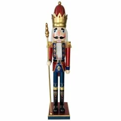 Best deal 💯 Santa's Workshop 60" Bejeweled King Nutcracker by SantasWorkshop ✔️