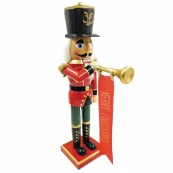Top 10 🔔 Santa's Workshop 14" Bugling Merry 🎄 Christmas Nutcracker by SantasWorkshop 🎉