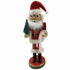 Top 10 🥰 Santa's Workshop 14" Santa With Tree & List Nutcracker by SantasWorkshop ❤️